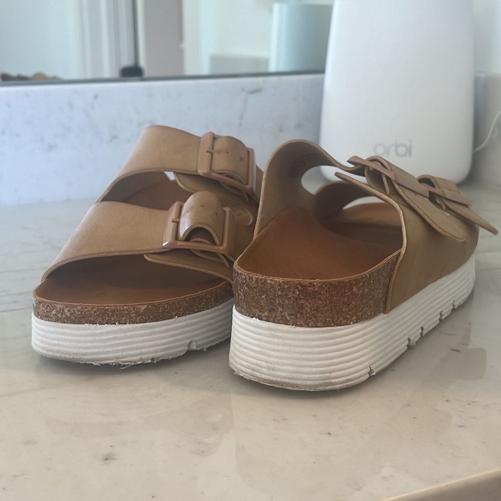 Tan Platform Slides - image 2